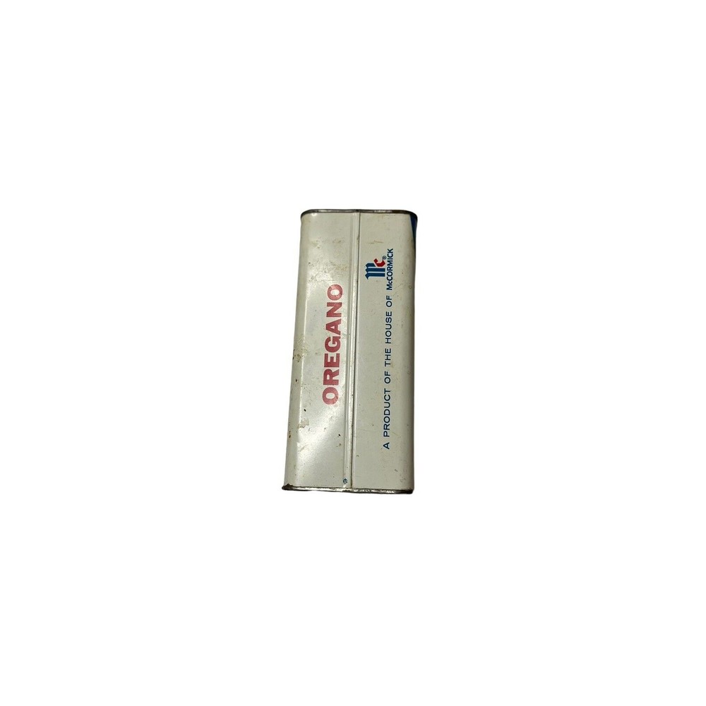 Vintage McCormick Schilling Spices Oregano‎ Tin 15 oz Institutional Size Antique - Picture 6 of 7